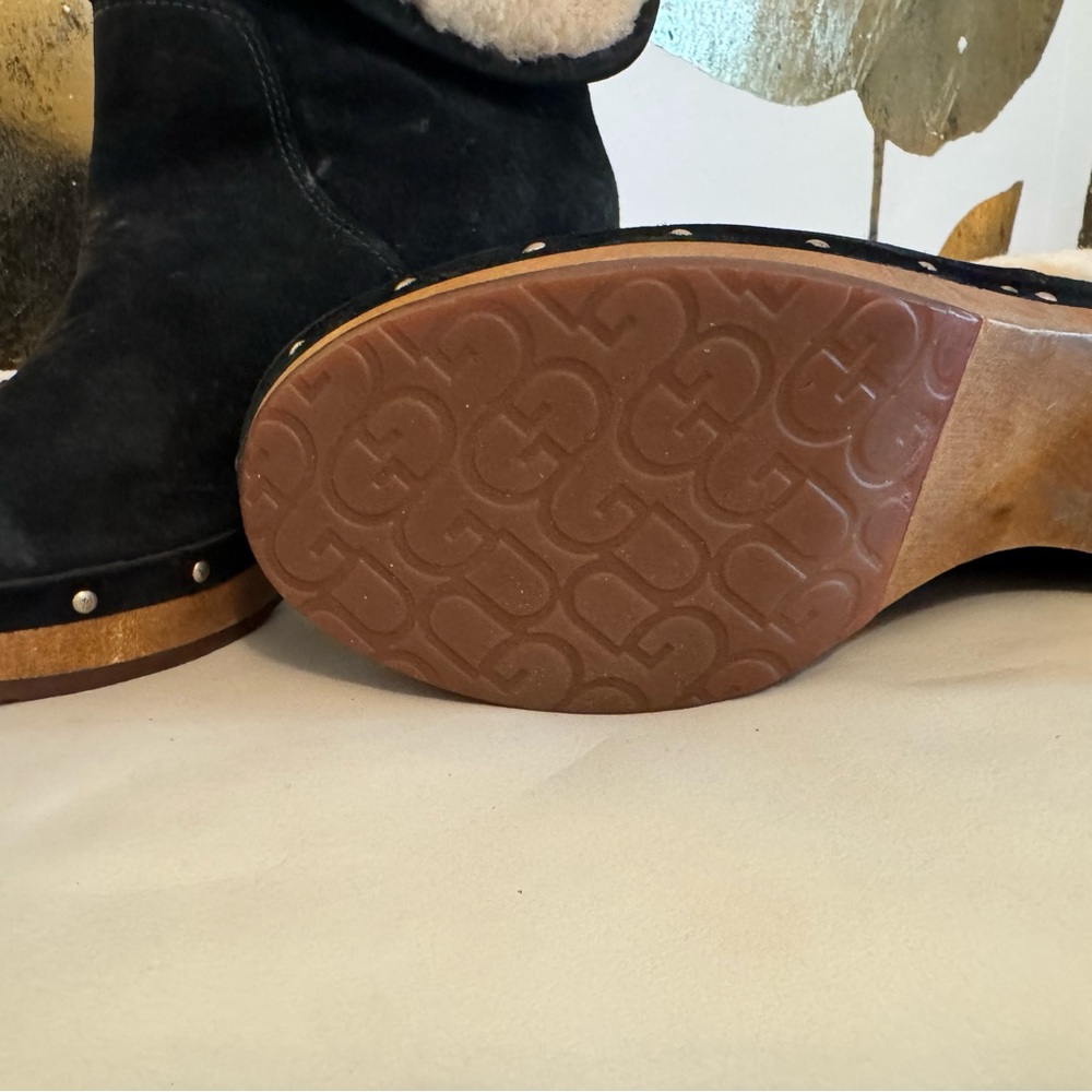 Ugg Black Suede Winter Boots - image 4